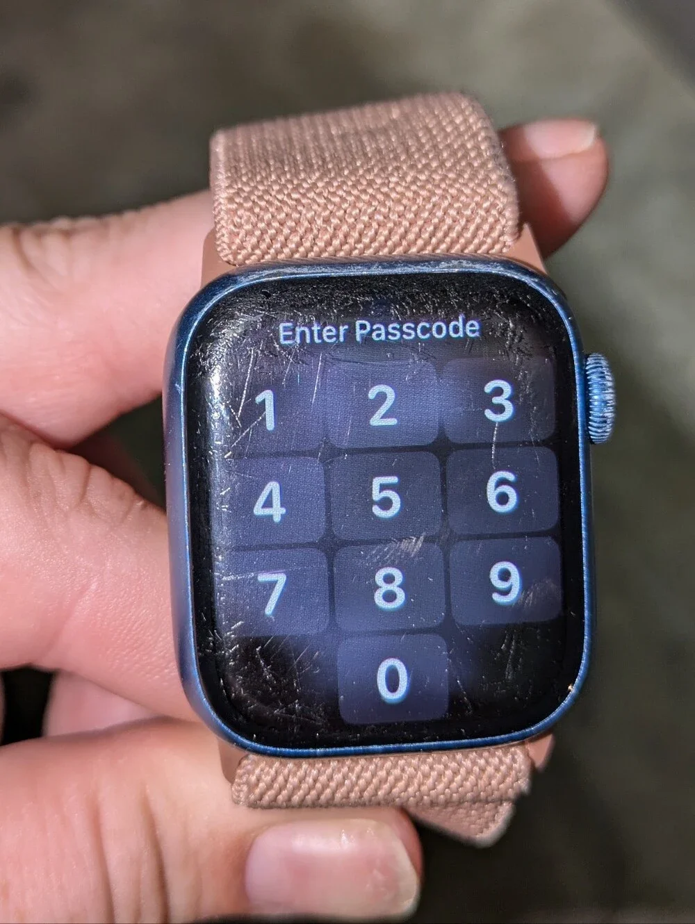Apple Watch series 7 Blue